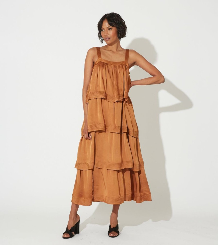 Hot Cleobella Dasha Midi Dress | Bronze