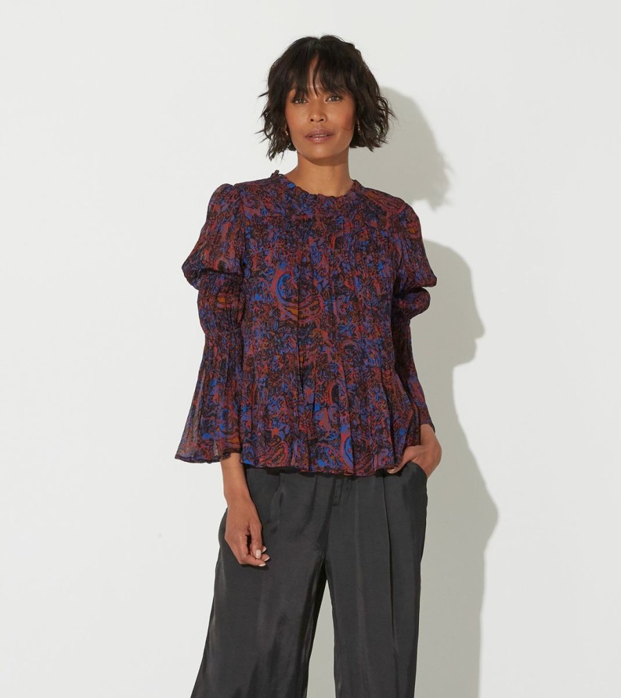 Hot Cleobella Ines Blouse | Retrograde Paisley