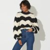 Clearance Cleobella Kori Sweater | Black/Ivory