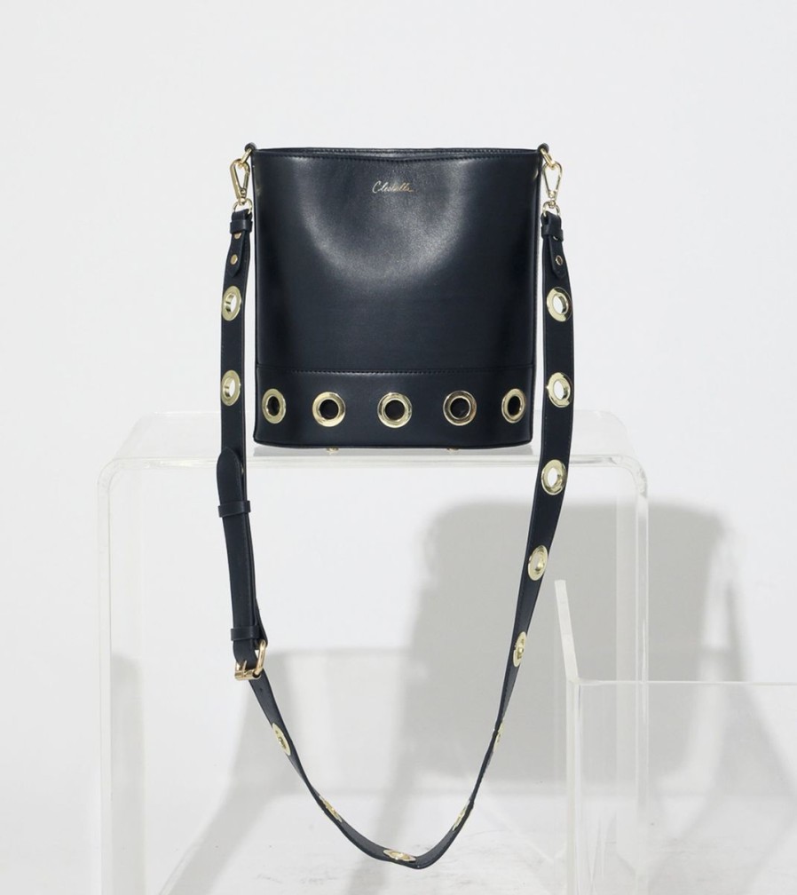 Clearance Cleobella Rochelle Bucket Bag | Black