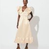 Clearance Cleobella Odessa Midi Dress | Pale Champagne