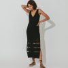 Hot Cleobella Diah Crochet Midi Dress | Black