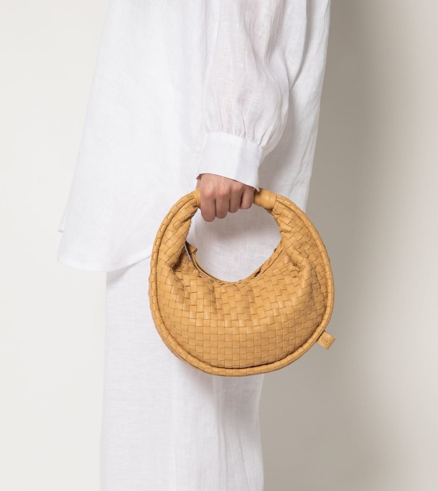 Online Cleobella Santiago Mini Hobo Bag | Tan