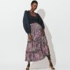 Hot Cleobella Darcy Ankle Skirt | Caymen Paisley Purple