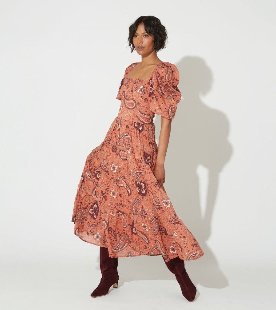 New Cleobella Brielle Midi Dress | Rhode Paisley