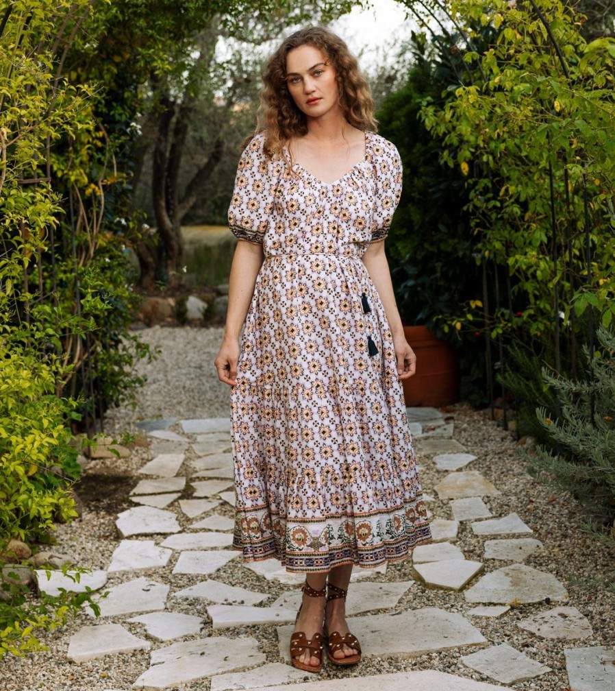 Online Cleobella Paula Midi Dress | Marrakesh