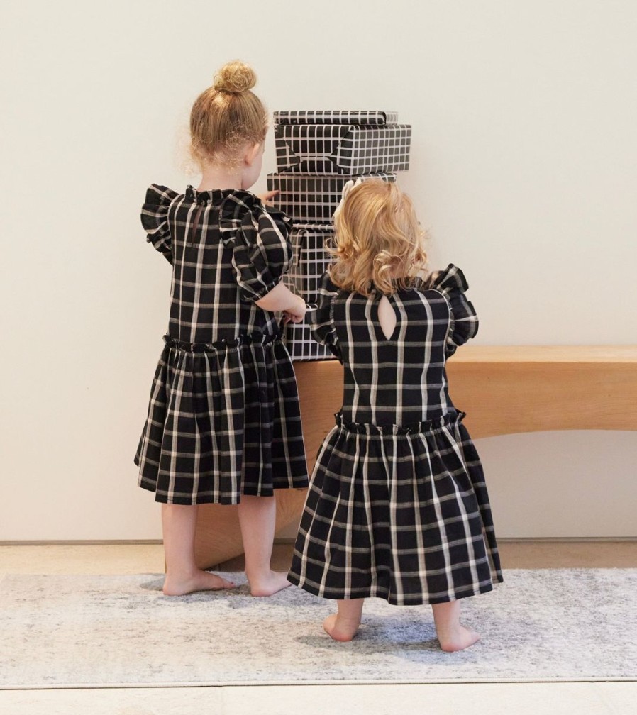 Wholesale Cleobella Littles Lele Holiday Dress | Pali Plaid