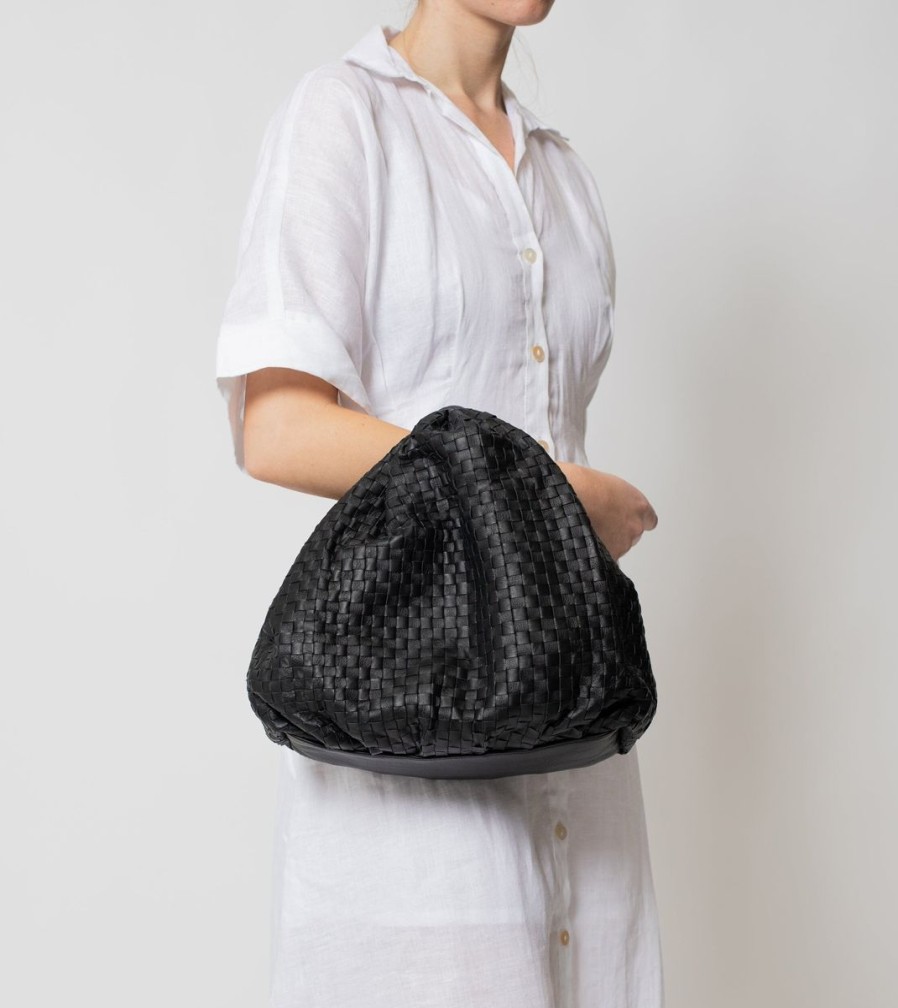 Wholesale Cleobella Nia Woven Handbag | Black