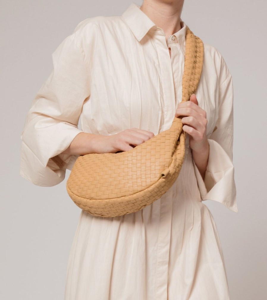 Wholesale Cleobella Dylan Woven Handbag | Tan