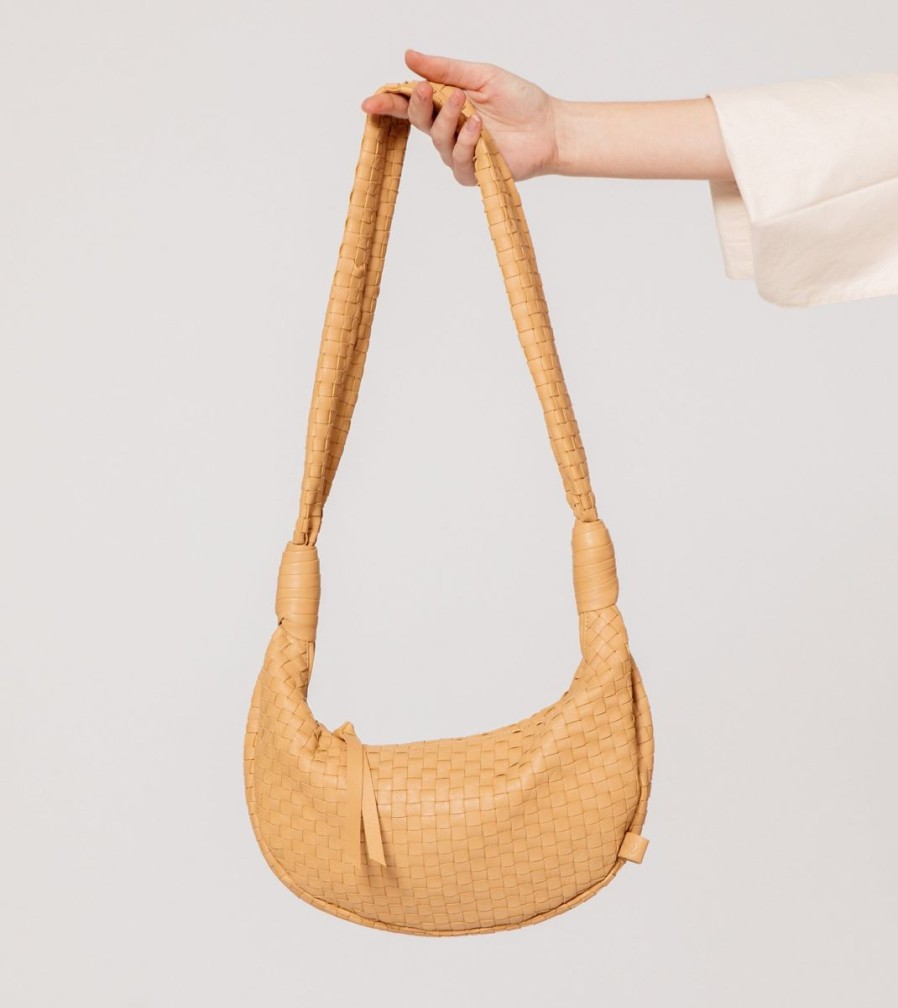 Wholesale Cleobella Dylan Woven Handbag | Tan