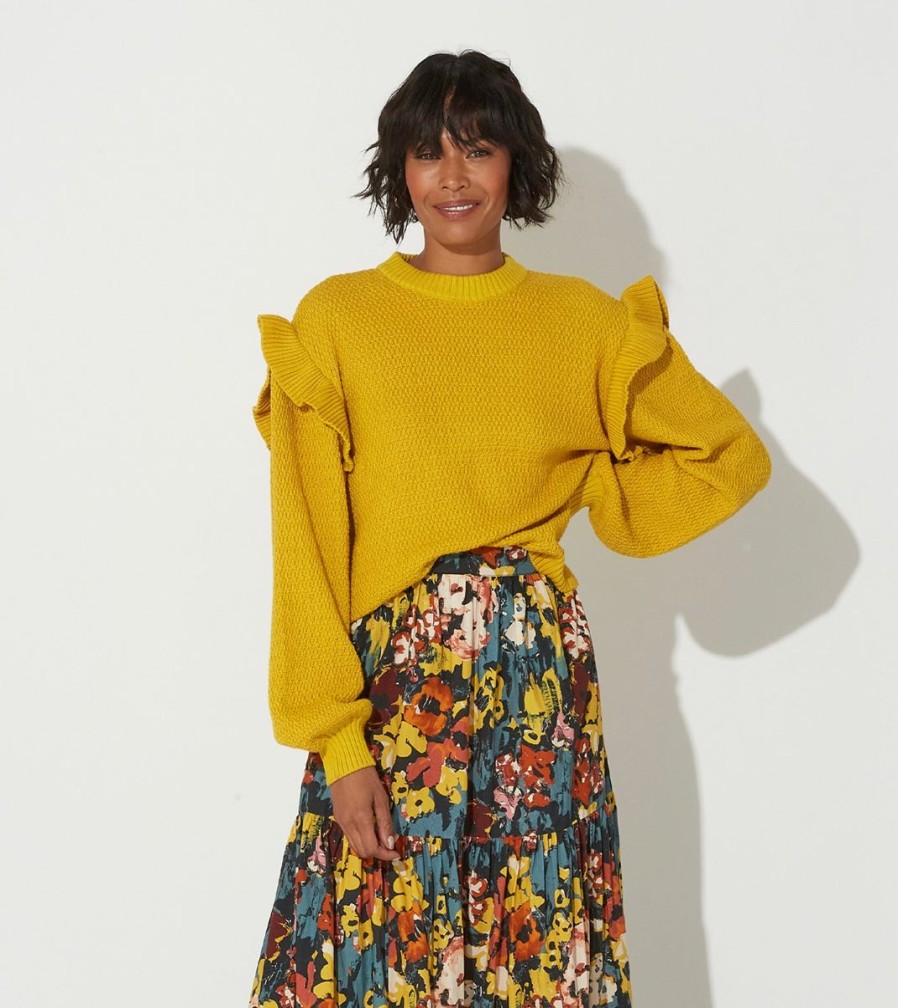 Wholesale Cleobella Yara Sweater | Citrine