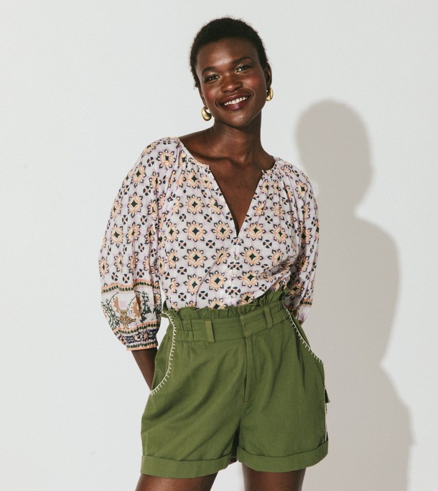 New Cleobella Ramona Blouse | Marrakesh