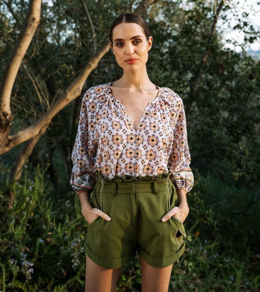 New Cleobella Ramona Blouse | Marrakesh