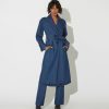 Clearance Cleobella Cara Trench | Medium Wash Indigo