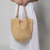 New Cleobella Graciela Raffia Shoulder Bag | Deep Natural