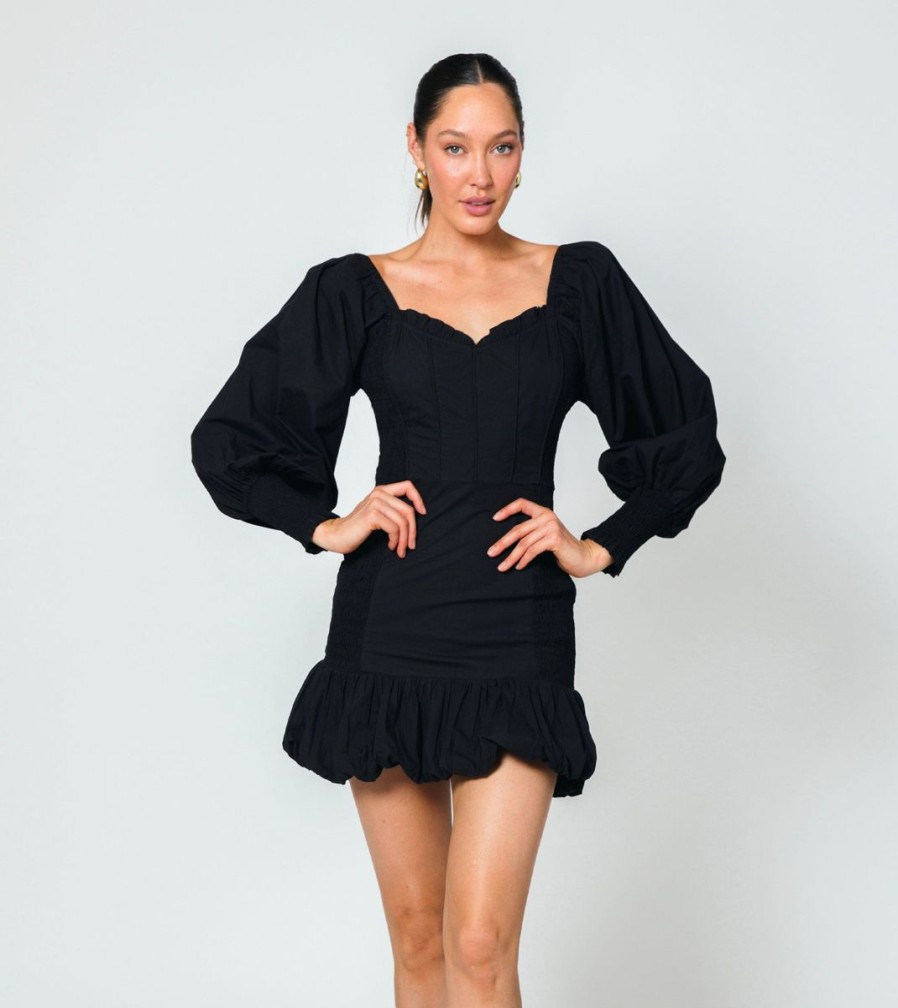 Best Cleobella Royce Mini Dress | Black