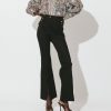 Best Cleobella Heather Slit Pants | Black