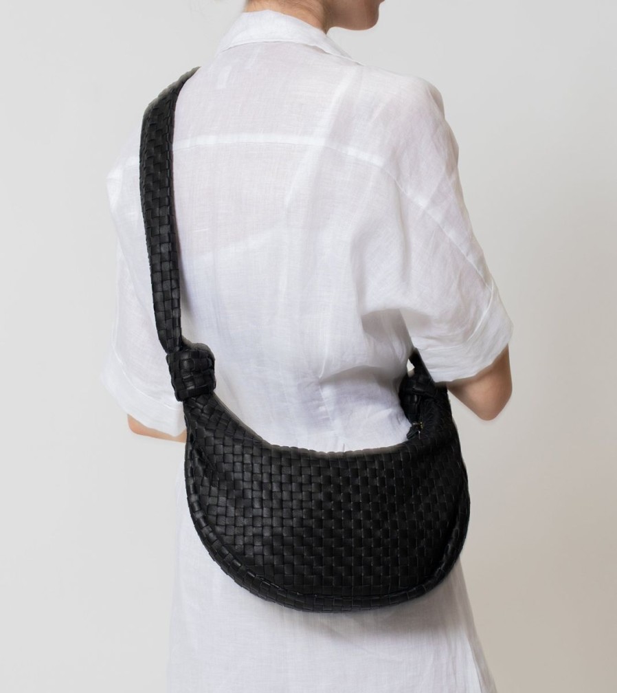 Best Cleobella Dalary Woven Hobo Bag | Black